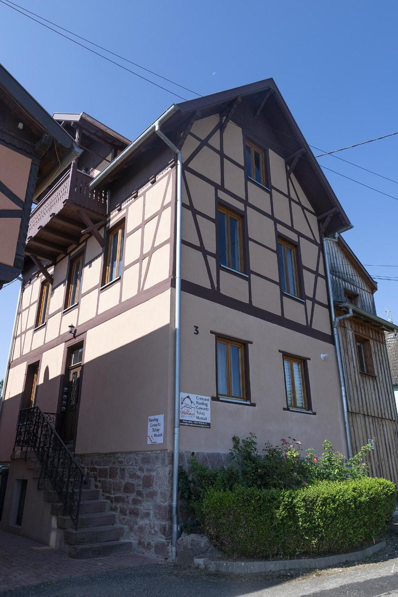 Gewurztraminer - Studio Au Pied Du Vignoble - Renove Recemment - Parking Gratuit Riquewihr Dış mekan fotoğraf